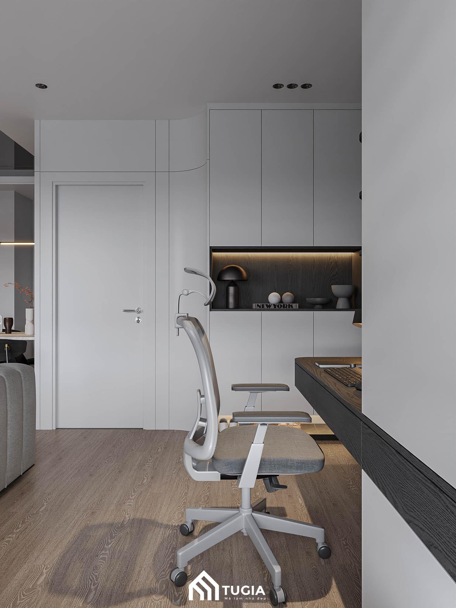 Căn hộ được lát sàn gỗ công nghiệp MDF Malaysia cao cấp chống ẩm