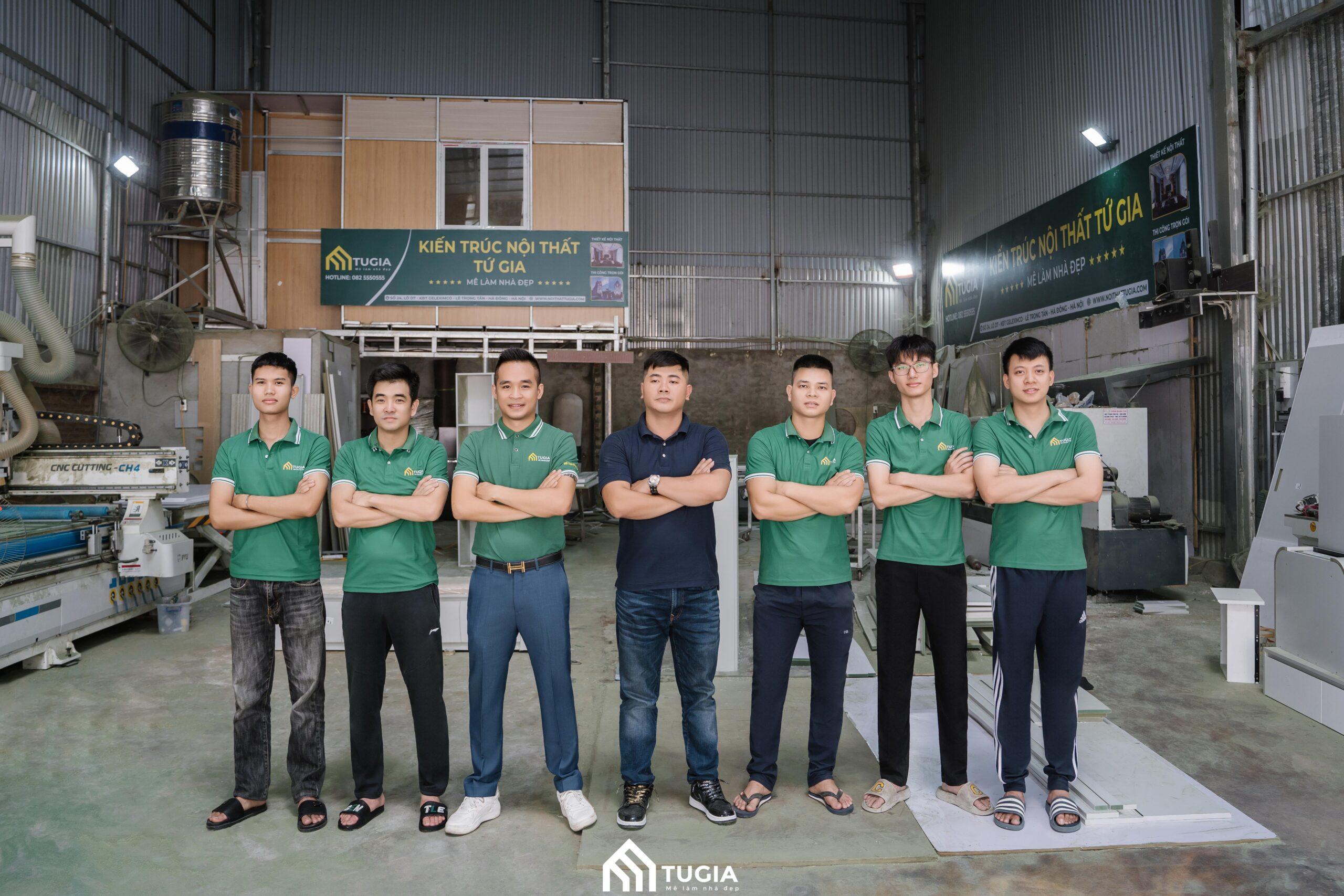 Chọn đơn vị thi công uy tín như Nội thất Tứ Gia