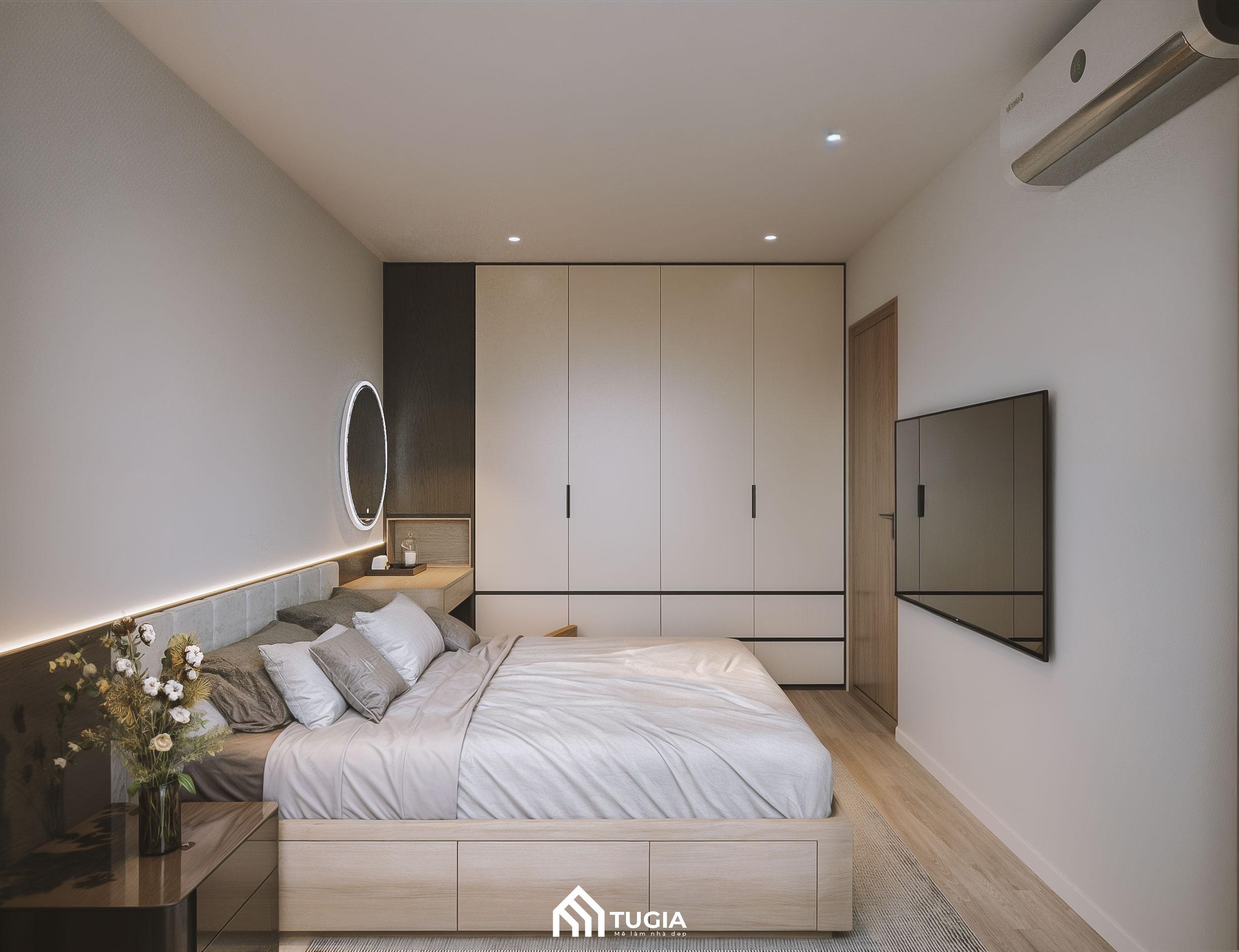 Thiết kế nội thất chung cư 100m2 theo phong cách tối giản là sử dụng những đồ nội thất đơn giản và không quá cầu kì