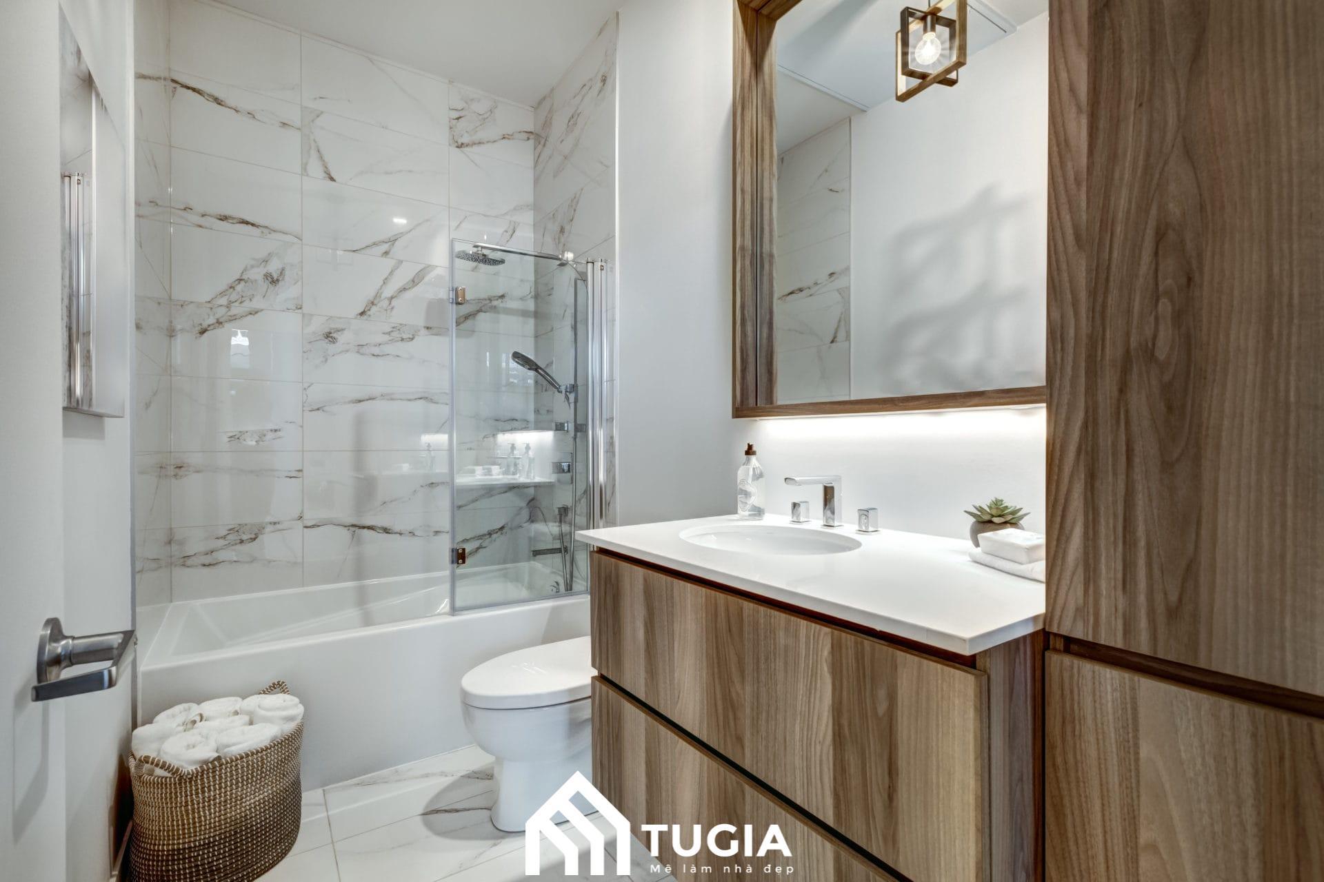 Nên lựa chọn loại tủ lavabo picomat cho khu vực nhà tắm để chống ẩm, chống nước tốt