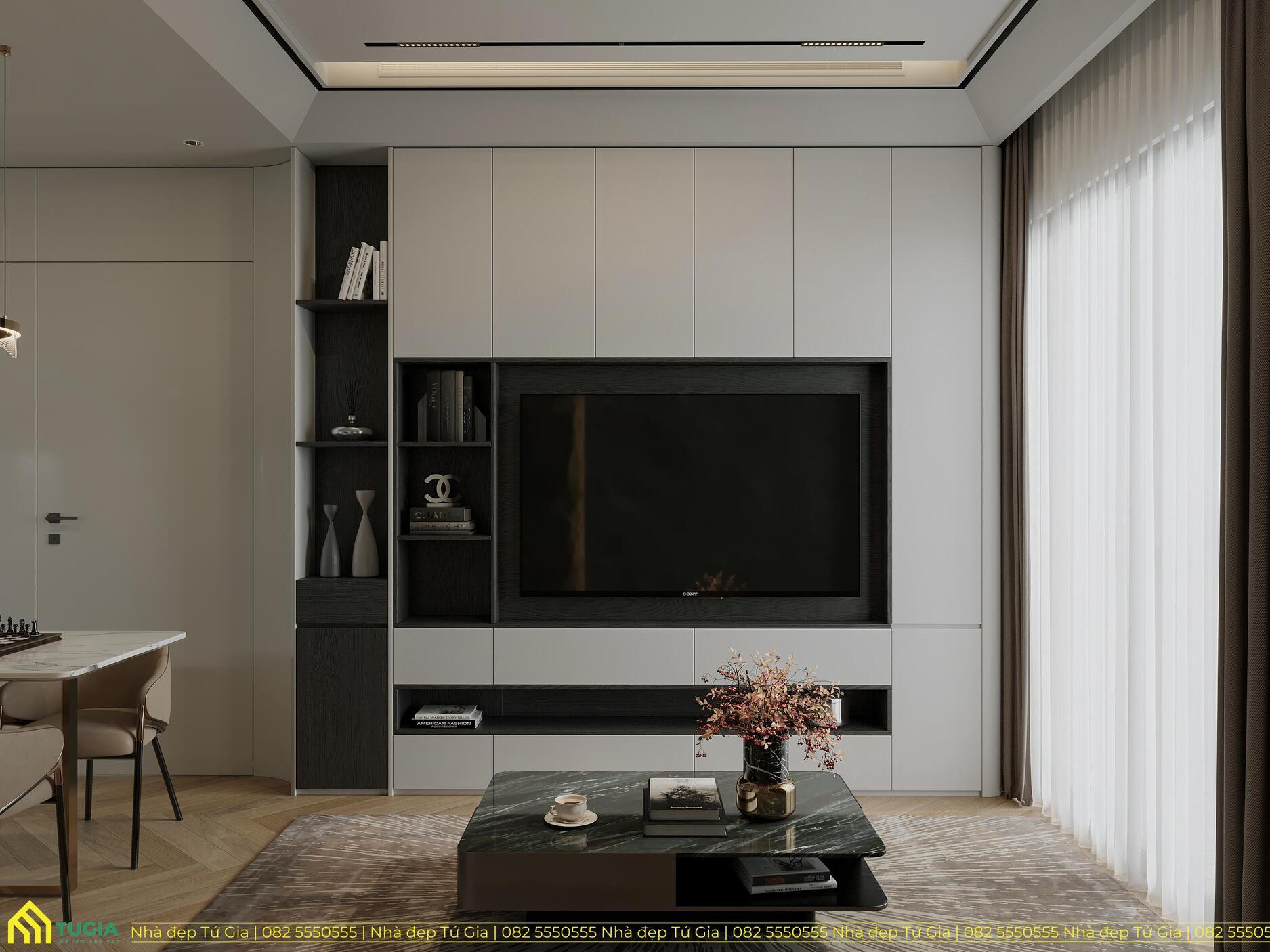 Nội thất được làm từ chất liệu cao cấp và tiện nghi giúp toát lên vẽ đẹp hiện đại