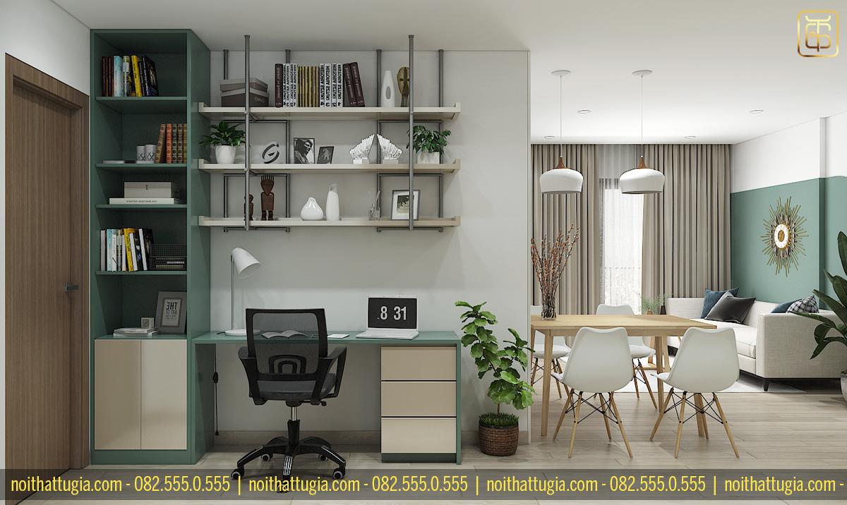Thiết kế nội thất chung cư 70m2 tối giản rất phù hợp với những người yêu thích sự đơn giản và giản dị