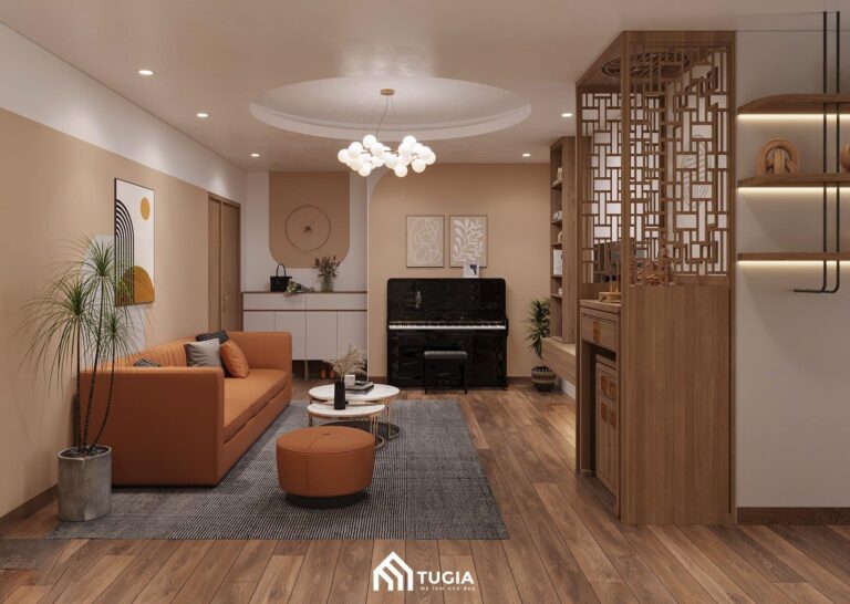 Thiết kế nội thất chung cư MHD Trung Văn tiện nghi
