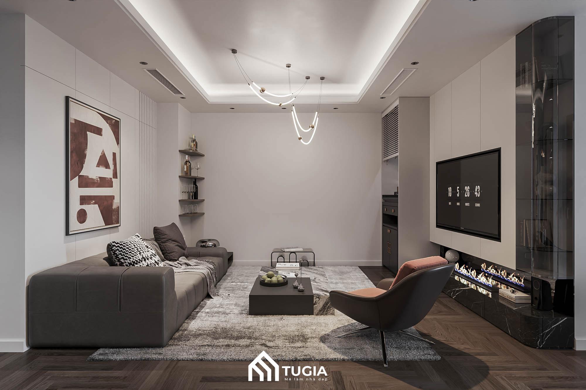 Thiết kế nội thất chung cư theo phong cách tân cổ điển sẽ giúp tăng tính thẩm mỹ và thể hiện được nét cá tính riêng của gia chủ