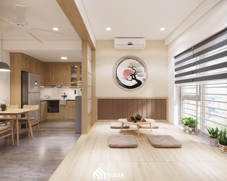 Thiết kế nội thất chung cư The Charm An Hưng hiện đại