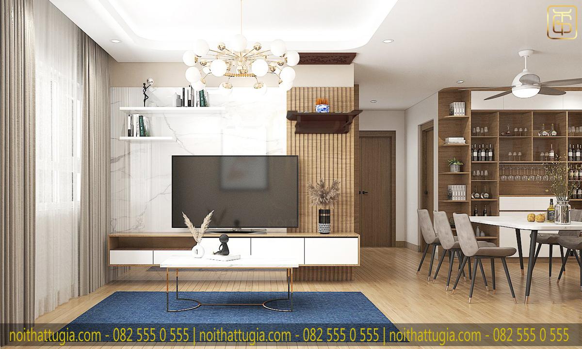 Thiết kế nội thất chung cư tối giản tối giản giúp tiết kiệm chi phí