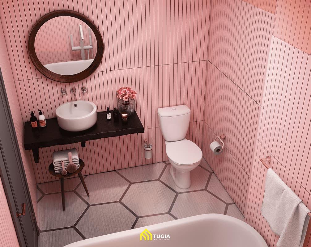 thiết kế phòng tắm 6m2