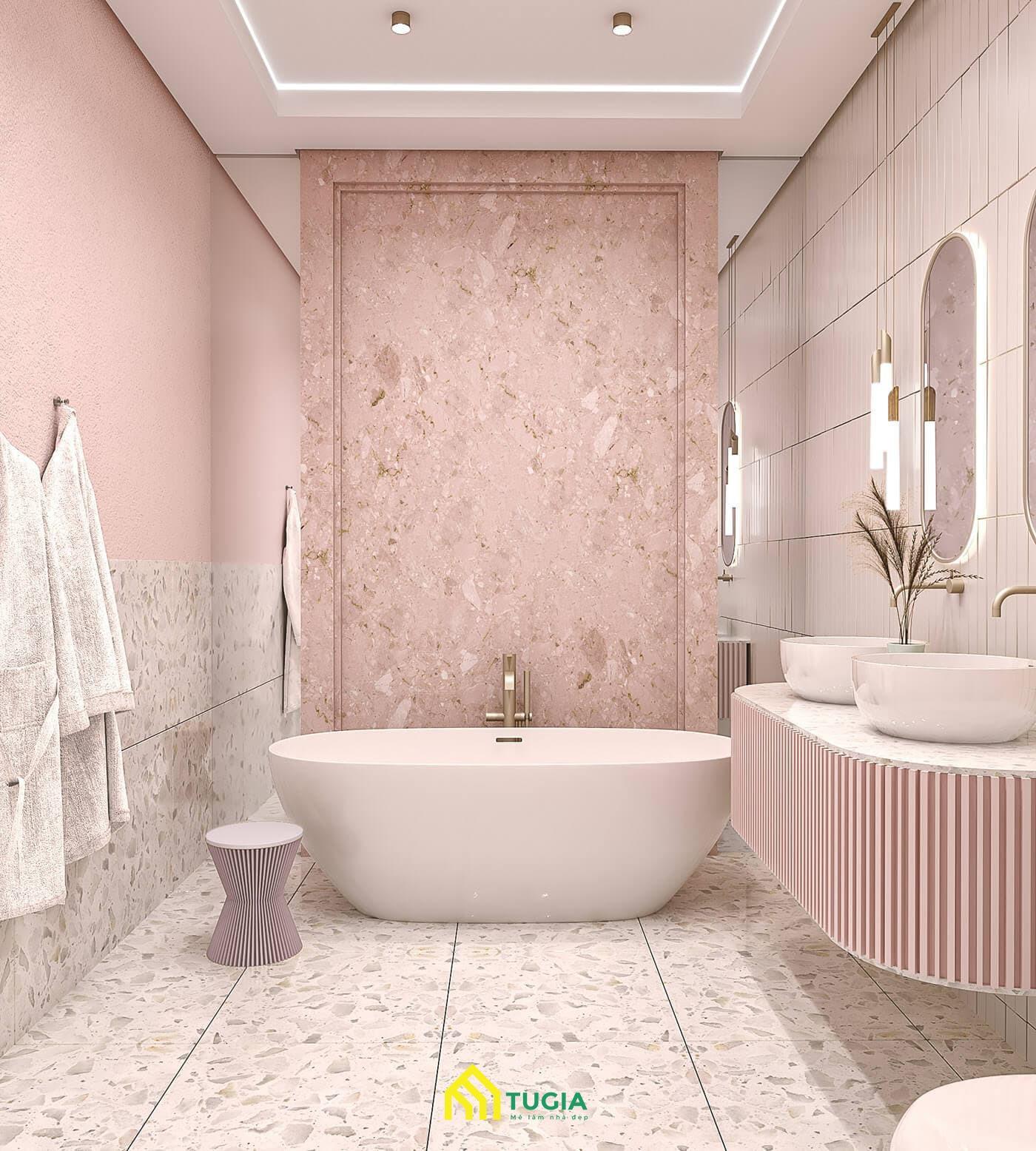 thiết kế phòng tắm 6m2
