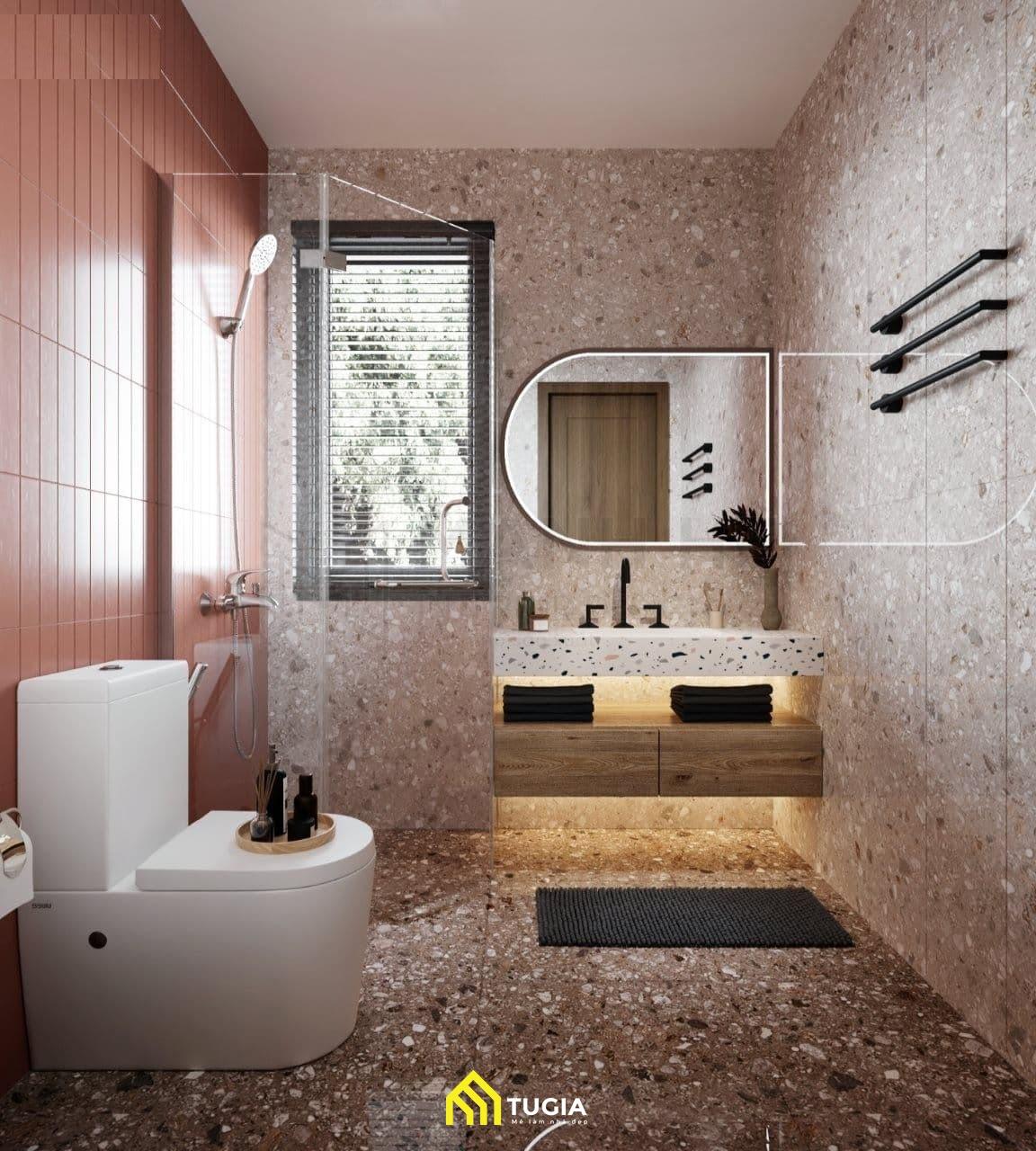 thiết kế phòng tắm 6m2