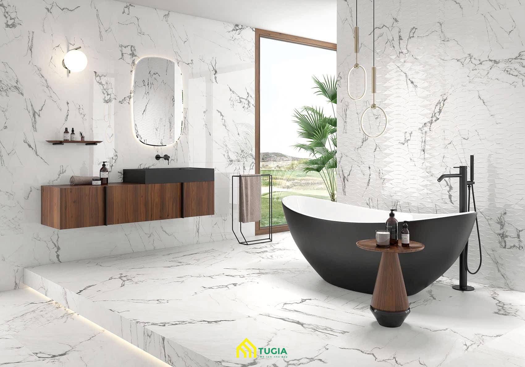 thiết kế phòng tắm 6m2
