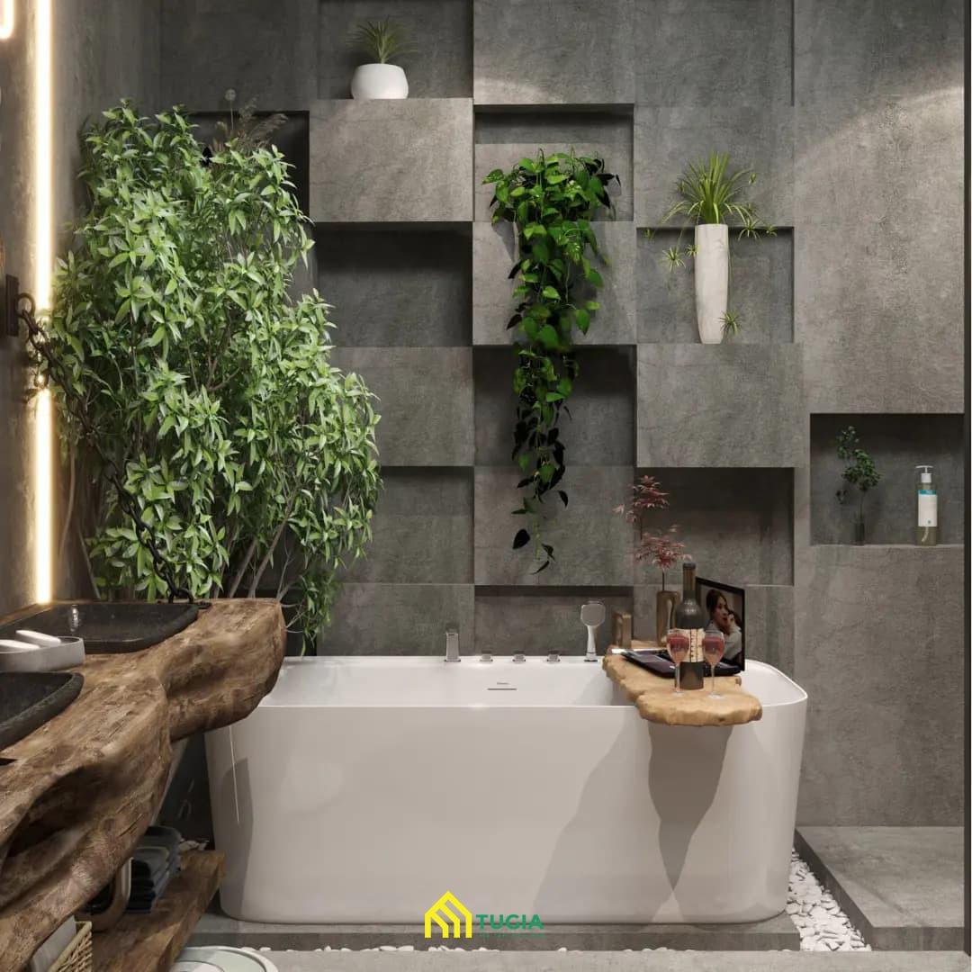 thiết kế phòng tắm 6m2