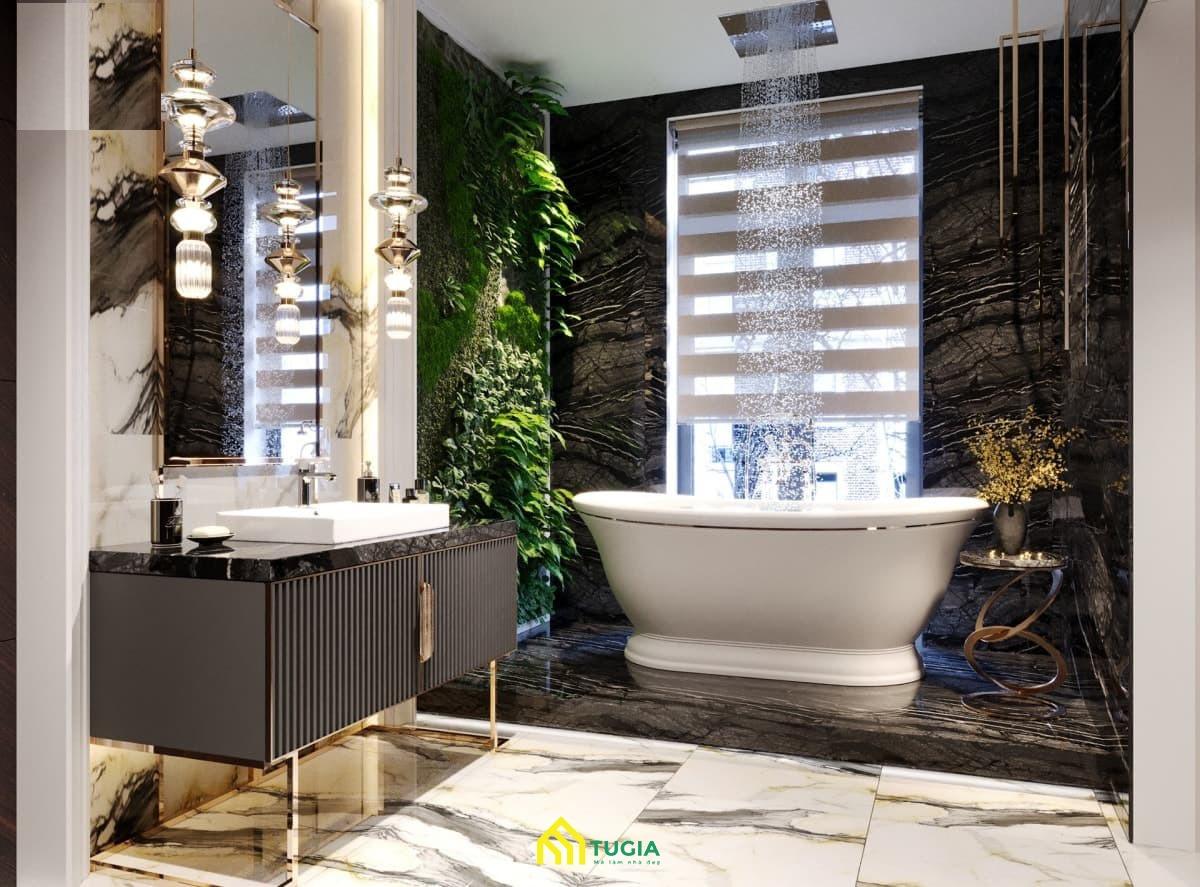 thiết kế phòng tắm 6m2