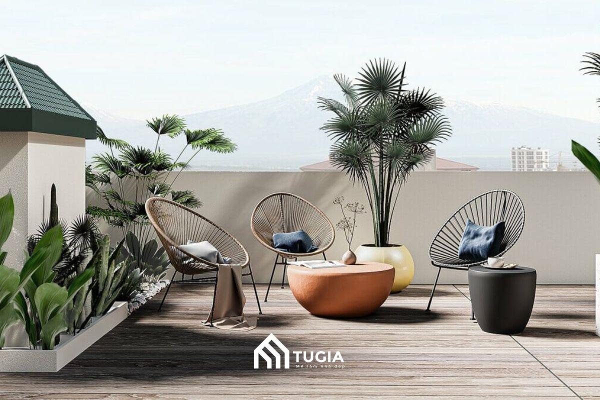 Cần xác định công năng của ban công để phục vụ tối đa cho các thành viên trong gia đình
