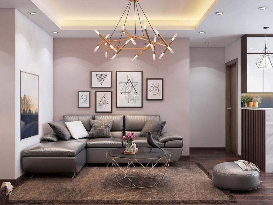 Bố trí phòng khách chung cư hiện đại