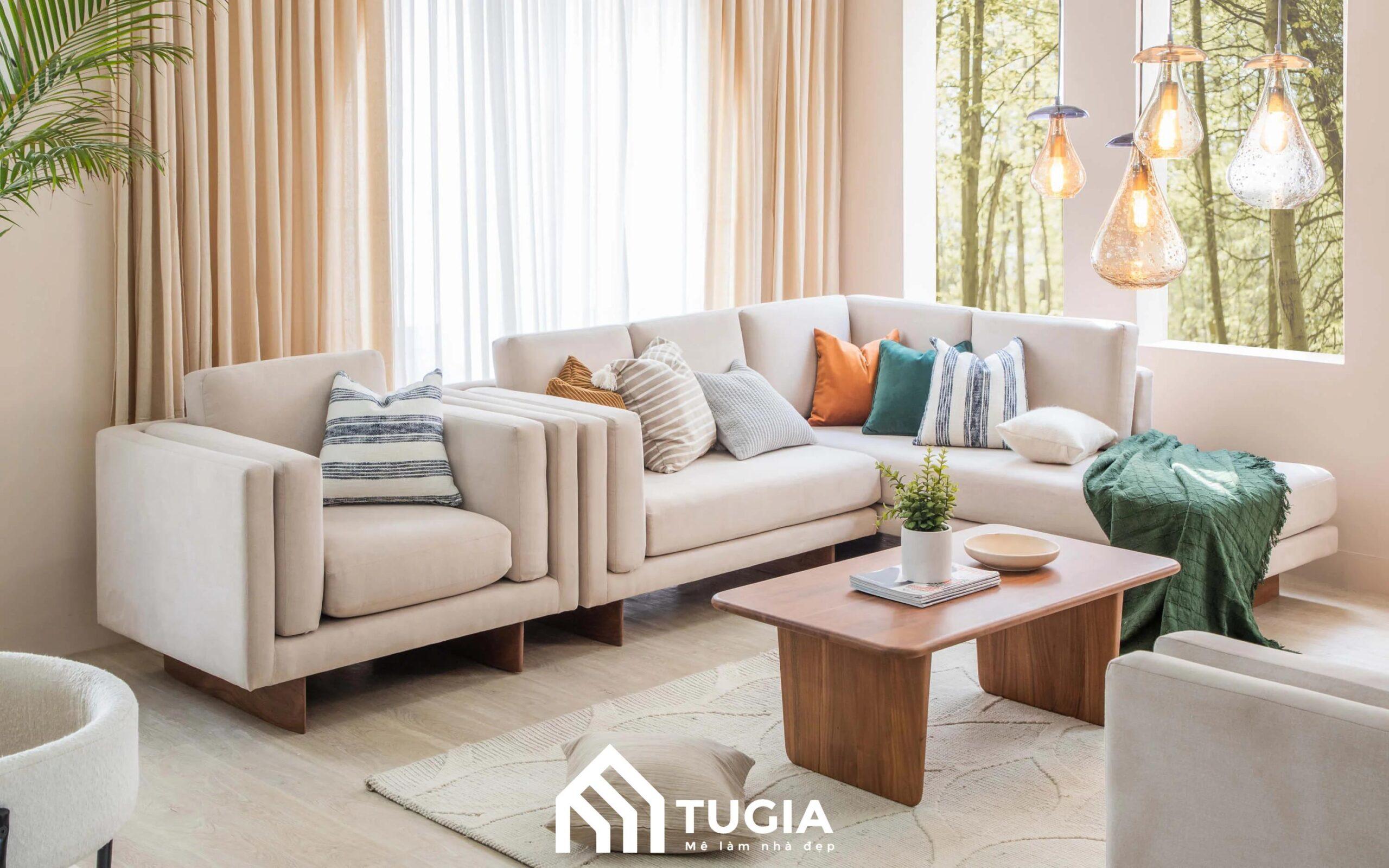 Tiết kiệm diện tích phòng khách với kệ treo tường thẩm mỹ
