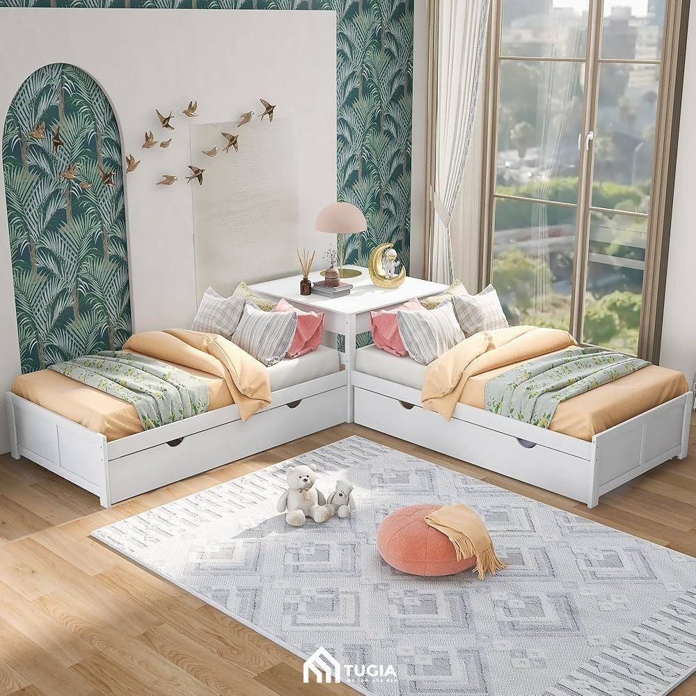 Phòng ngủ 2 giường kéo thông minh và tiện ích