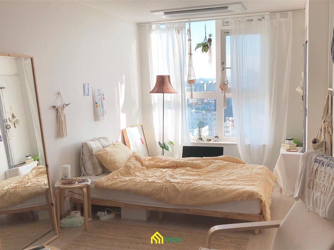 Chiêm ngưỡng thiết kế phòng ngủ Hàn Quốc theo phong cách vintage cực nổi bật