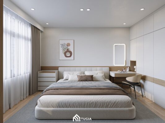 30 Mẫu phòng ngủ màu trắng đẹp dẫn đầu xu hướng 2026