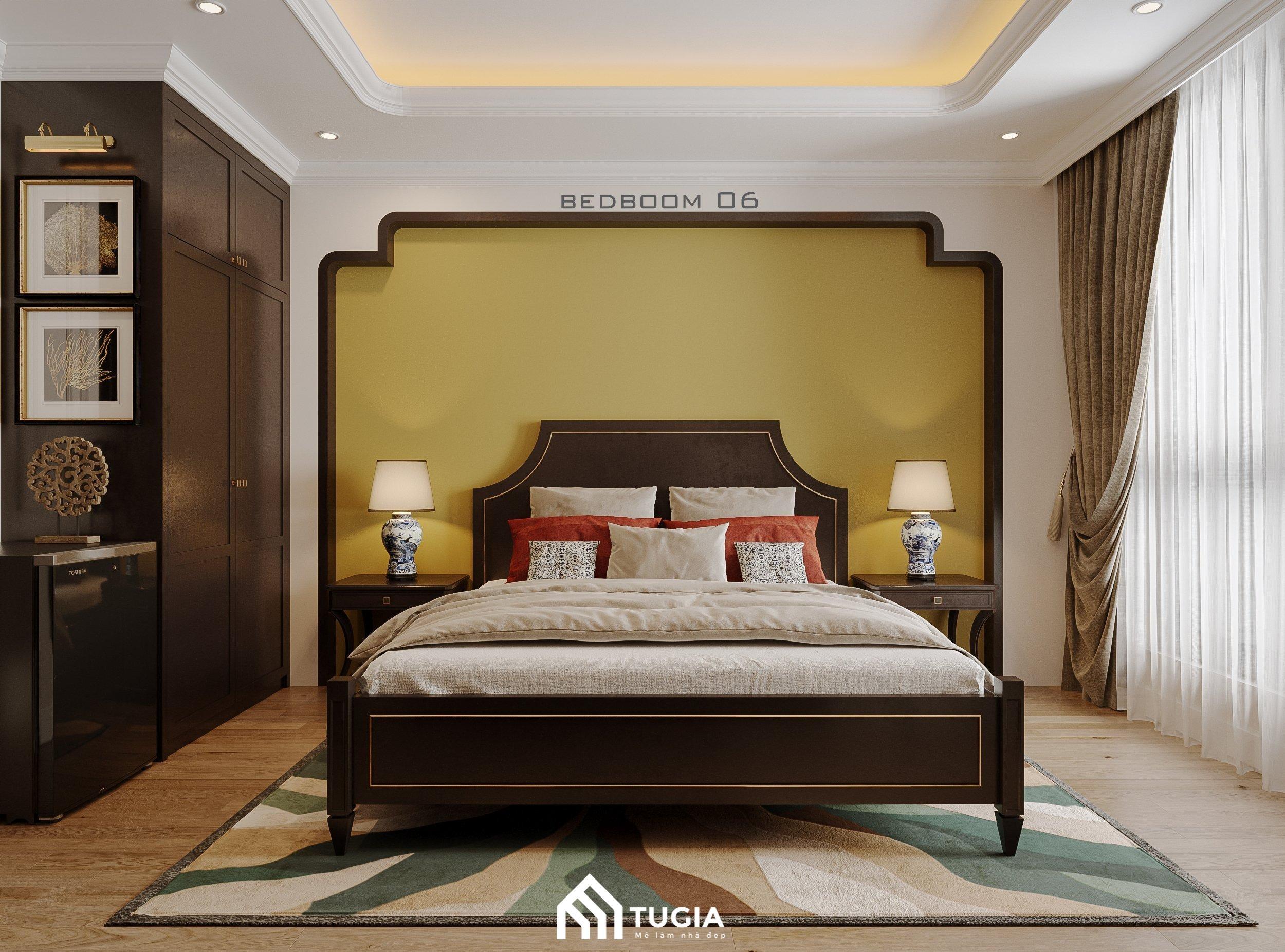 Nội thất Tứ Gia thường xác định phong cách thiết kế phù hợp khi trang trí phòng ngủ đẹp cho vợ chồng