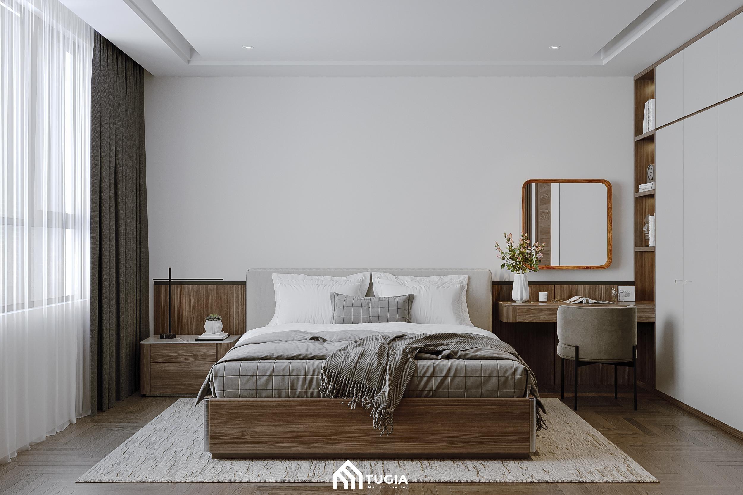 Thi công phòng ngủ phong cách hiện đại là xu hướng hiện nay