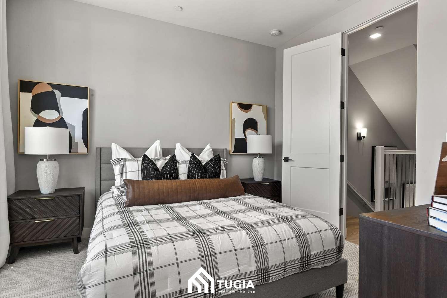Mẫu thiết kế phòng ngủ nhỏ 14m2 thông minh tiết kiệm diện tích