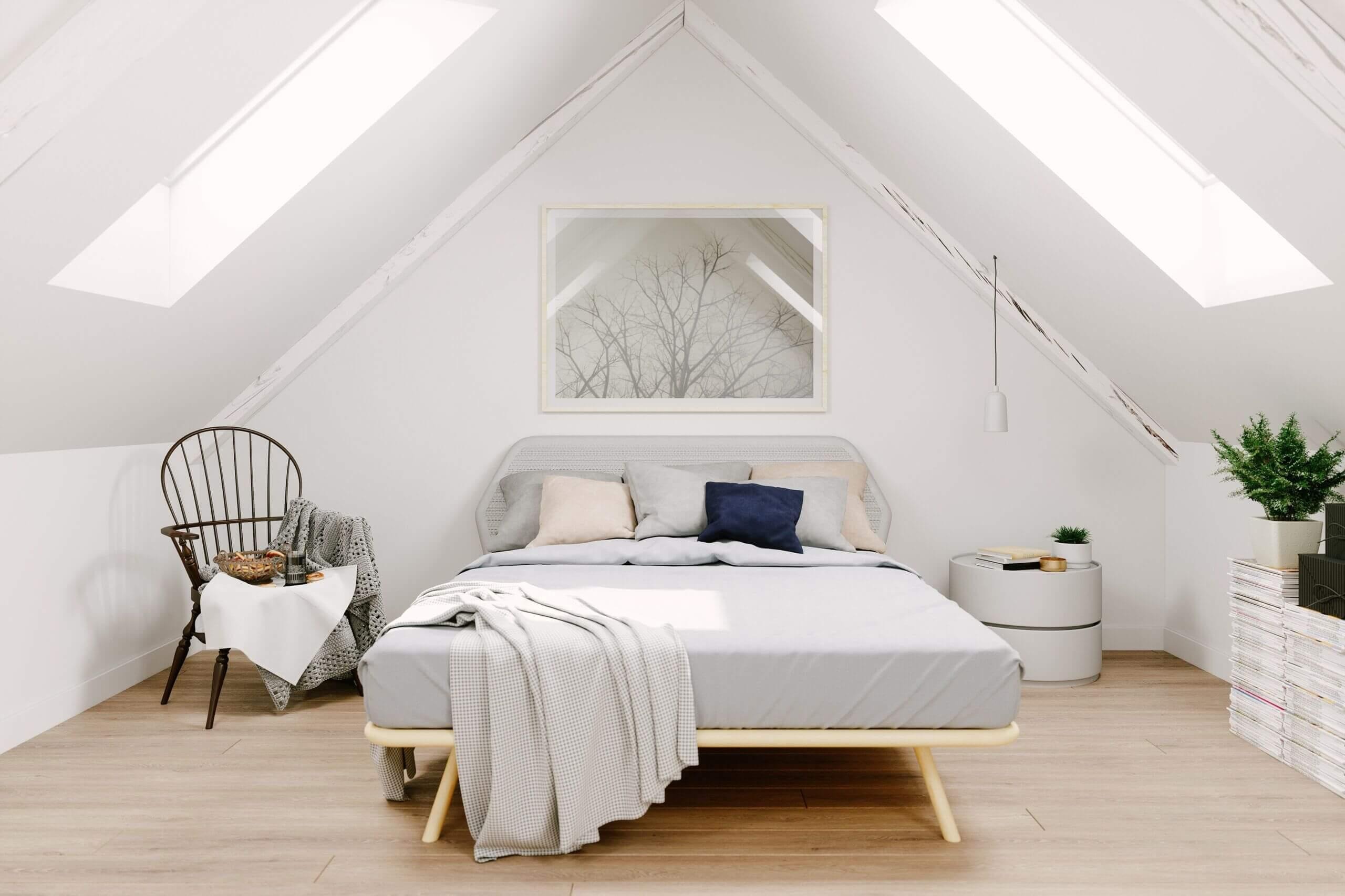 Thiết kế nội thất phòng ngủ 15m2 đẹp cho 2 người