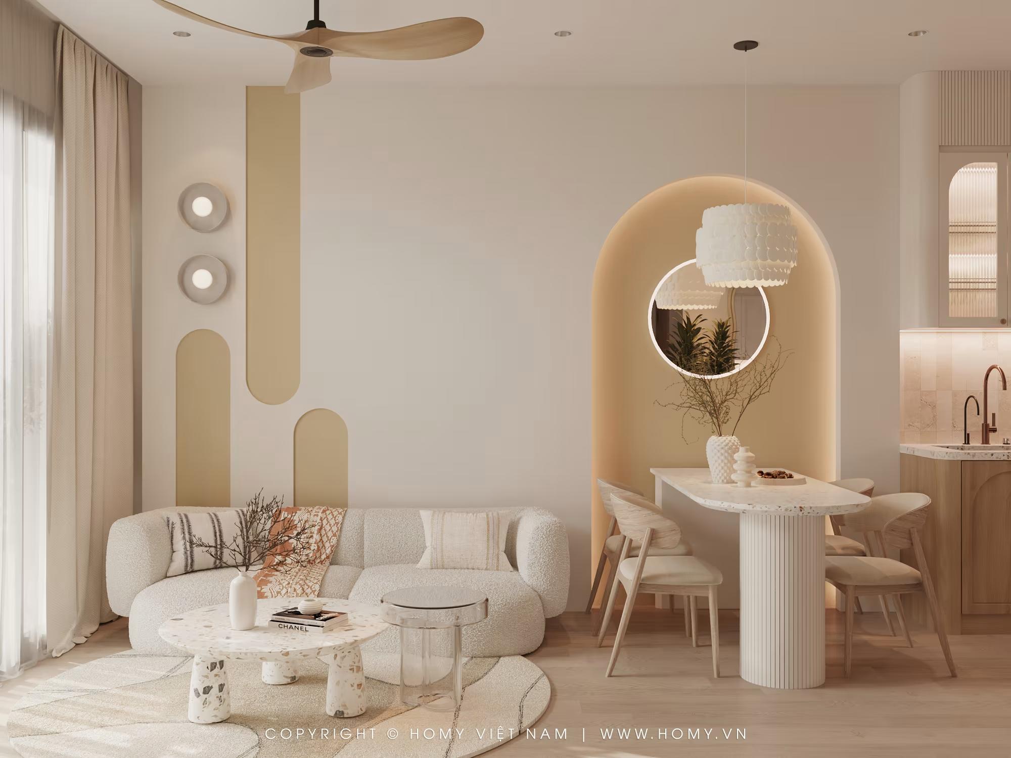 Công ty thiết kế thi công nội thất Homy Việt Nam