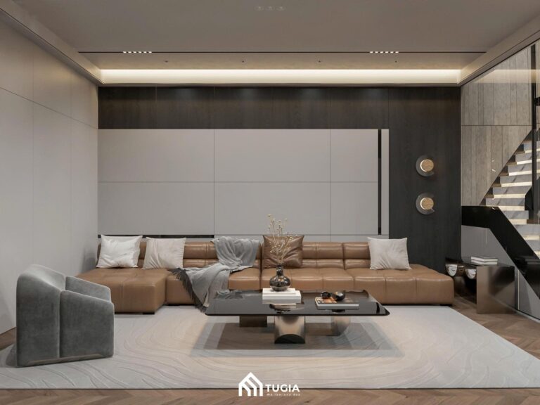 Nội thất nhà phố tại Tuyên Quang – 92m2 – 3PN – Chị Hiền