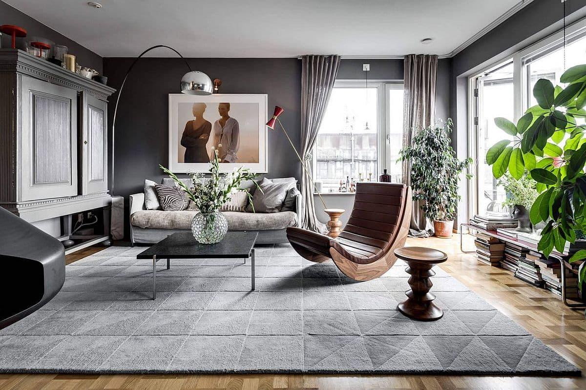 Nội thất biệt thự Scandinavian sắp xếp gọn gàng