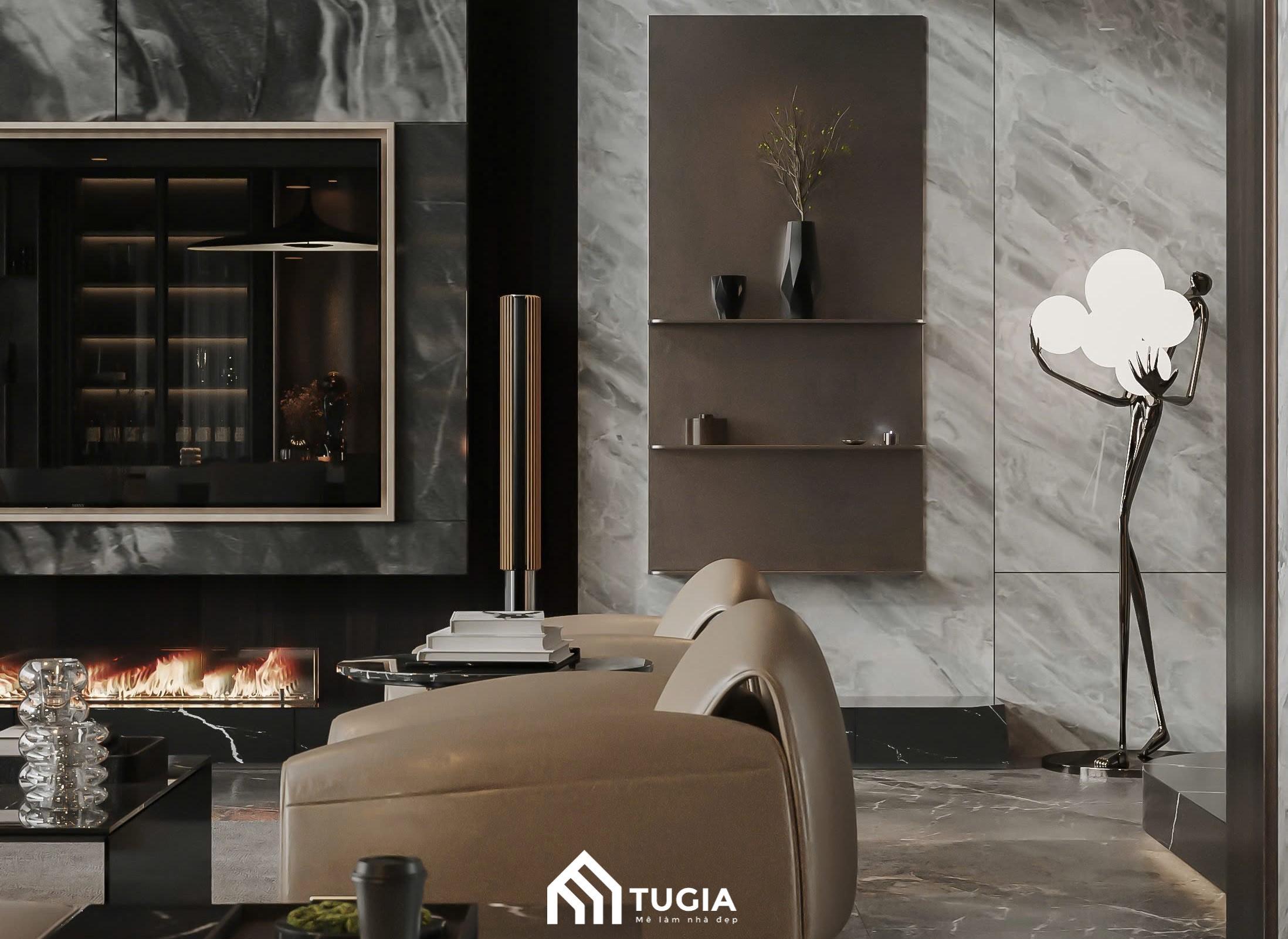 Đồ trang trí trong nội thất biệt thự Luxury