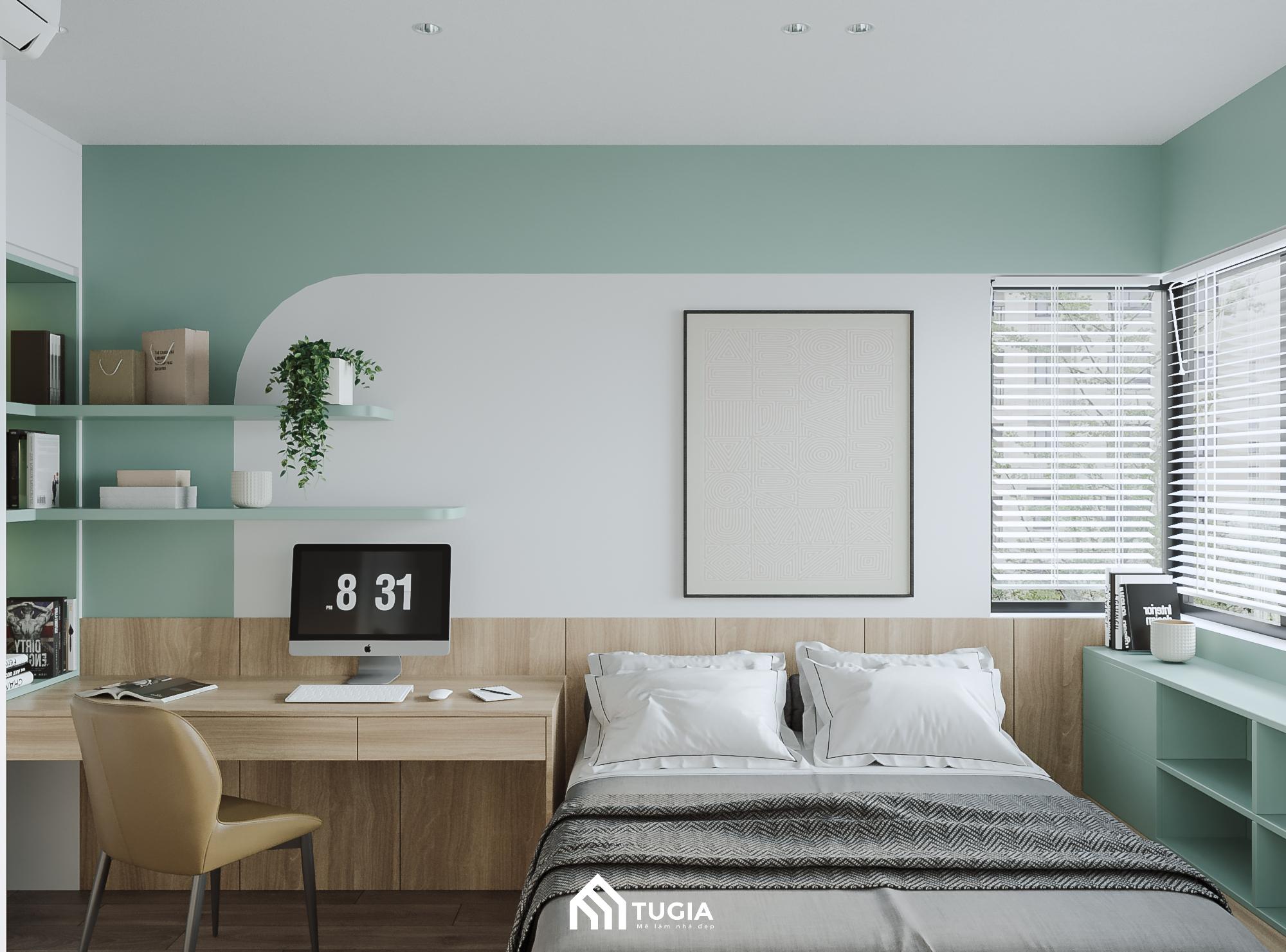 Cách bố trí phòng ngủ đẹp phù hợp phong thủy của người mệnh Mộc