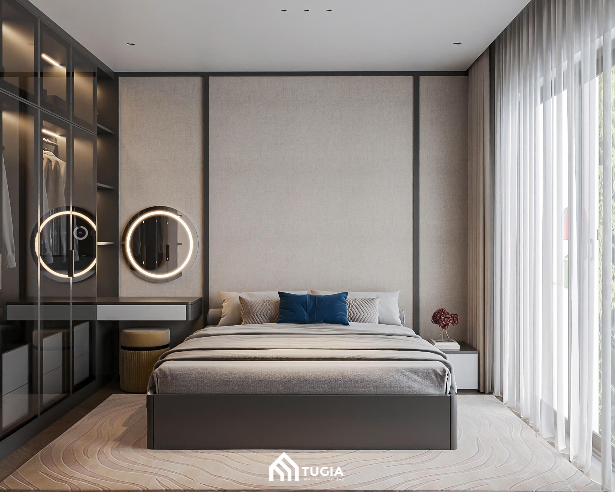 Lưu ý tới vị trí đặt giường ngủ khi bố trí phòng ngủ