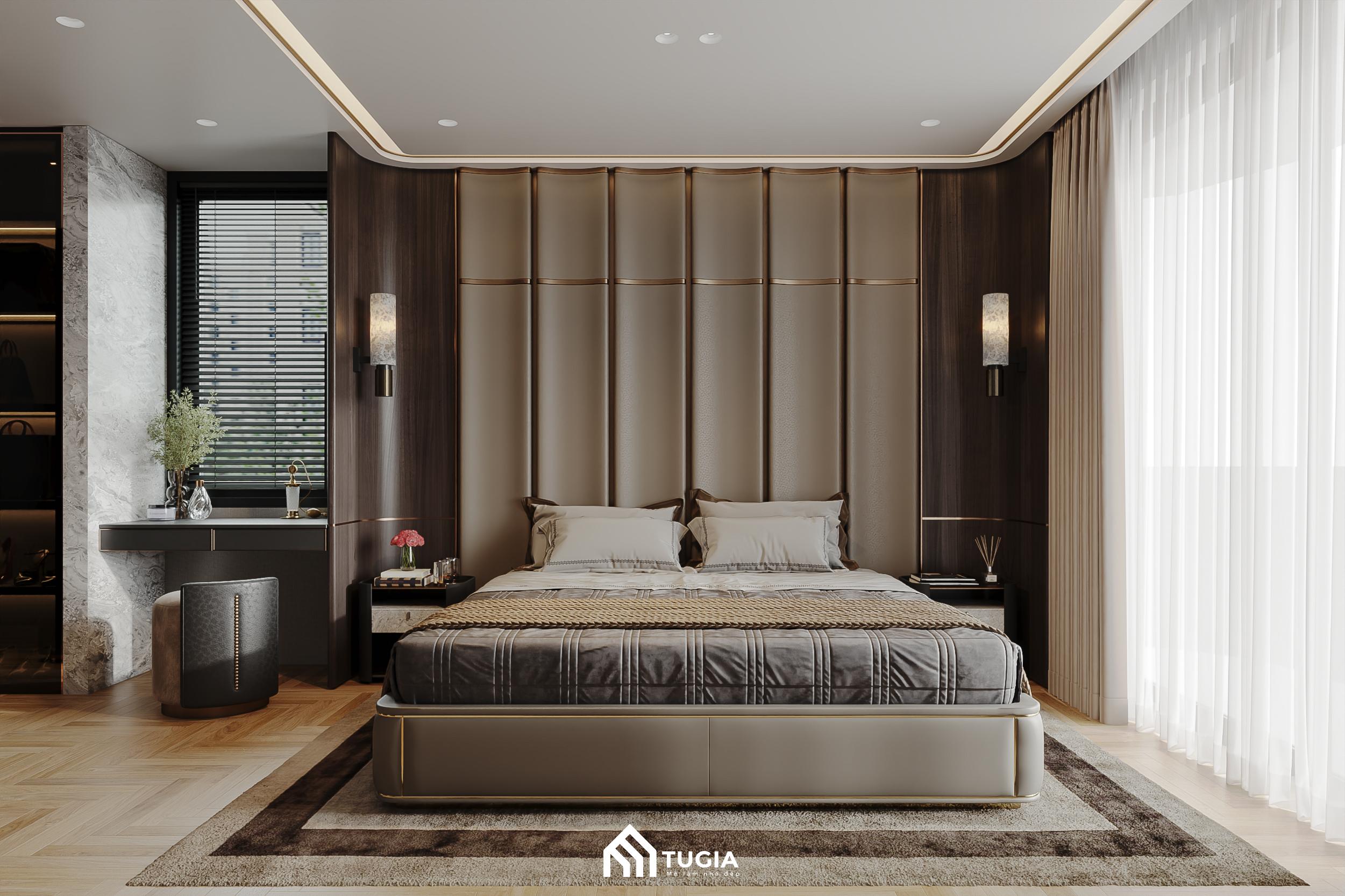 Phòng ngủ master nên được đặt ở những hướng tốt và đảm bảo sự thông thoáng, đảm bảo riêng tư