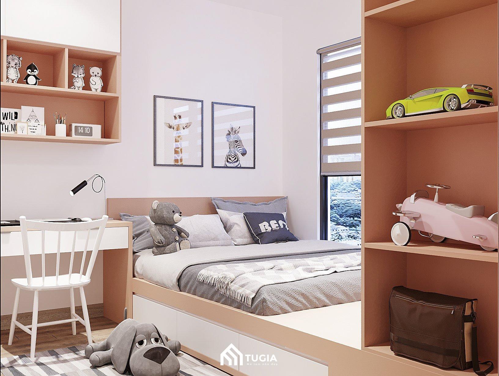 Thiết kế phòng ngủ trẻ em cần đảm bảo đầy đủ ánh sáng