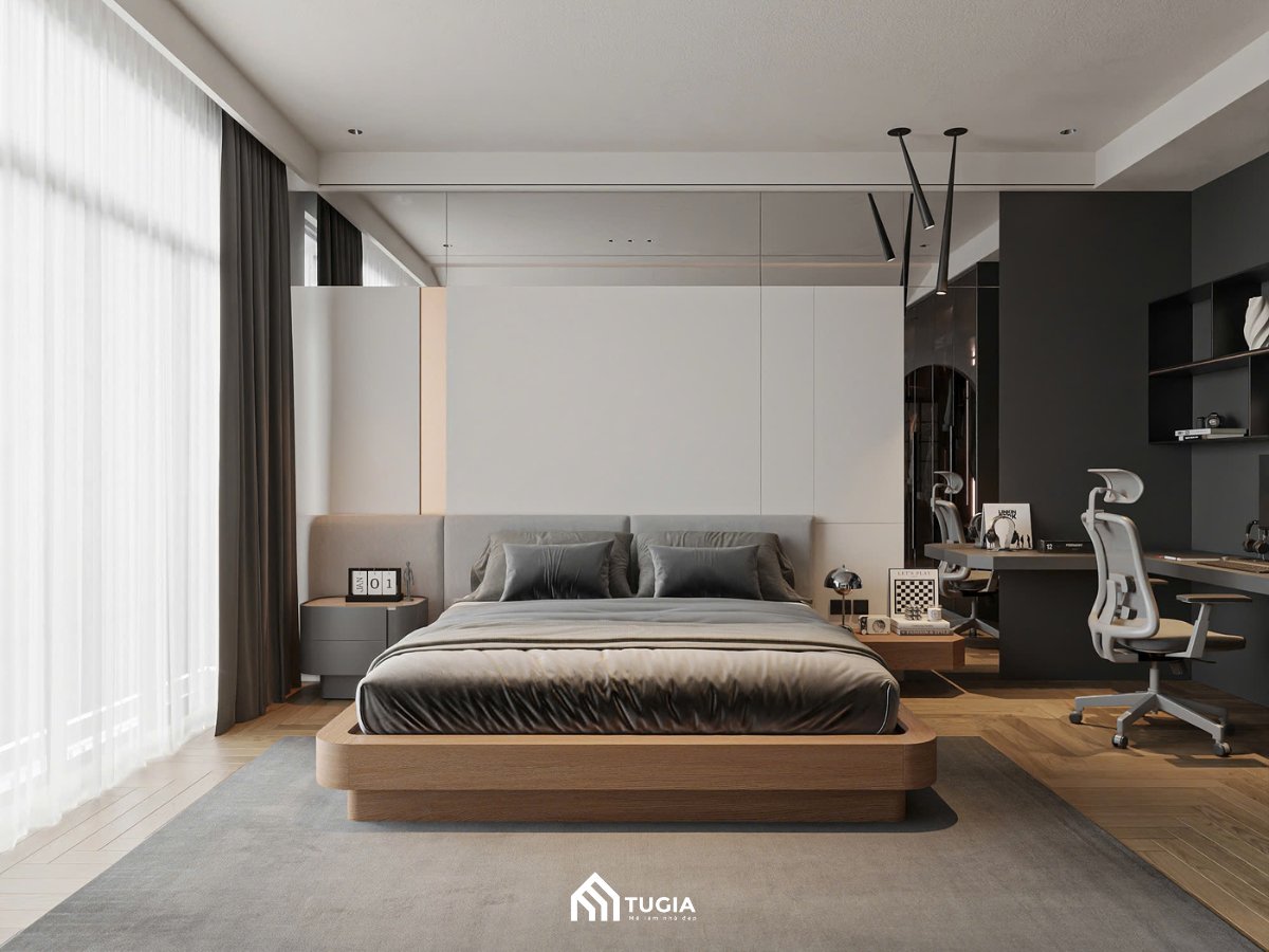 Phòng ngủ Master hay được biết đến là phòng ngủ lớn và là phòng ngủ chính trong căn nhà
