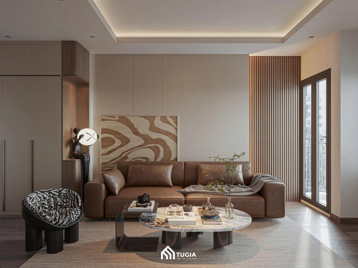 Tối ưu không gian khi bố trí nội thất phòng khách