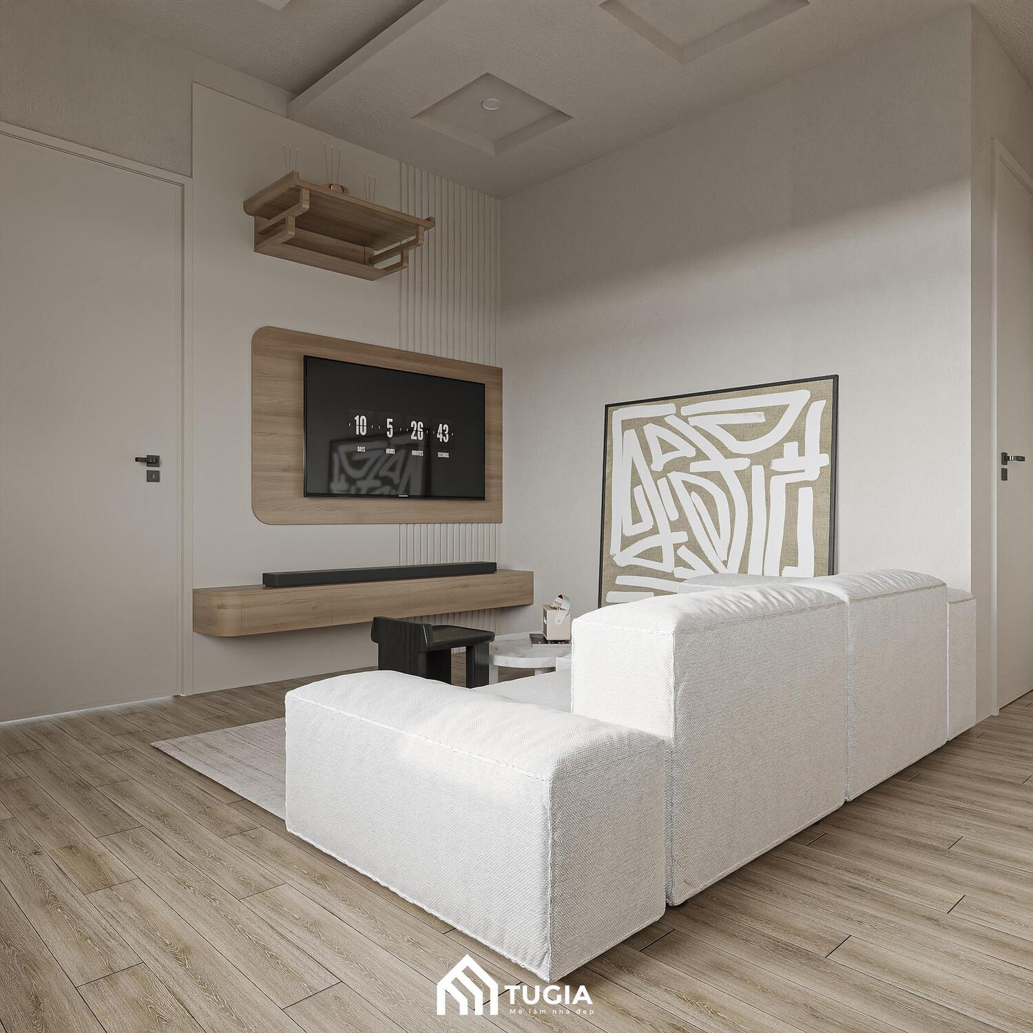 Dự án thiết kế nội thất chung cư Packexim 2 theo phong cách Minimalism của Nội thất Tứ Gia