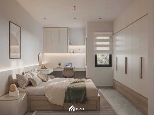 25+ Mẫu thiết kế phòng ngủ 15m2 đẹp, hợp xu hướng 2026