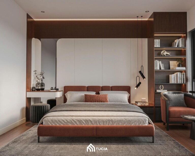 35+ Mẫu thiết kế nội thất phòng ngủ chung cư đẹp, tiện nghi