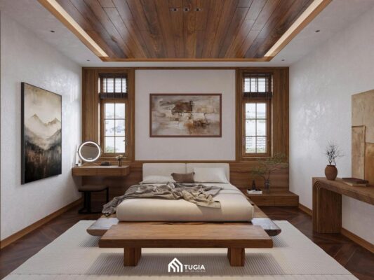 30 Mẫu phòng ngủ kiểu Nhật đẹp, tinh tế và ấn tượng