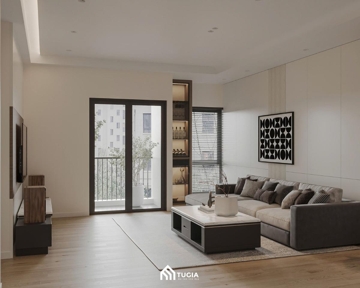 29+ Mẫu thiết kế nội thất căn hộ 65m2 đẹp, đầy đủ tiện nghi