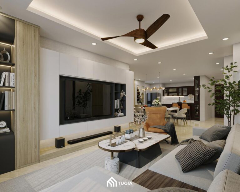 Mẫu Thiết Kế Nội Thất Chung Cư 70m2 Hiện Đại Năm 2026