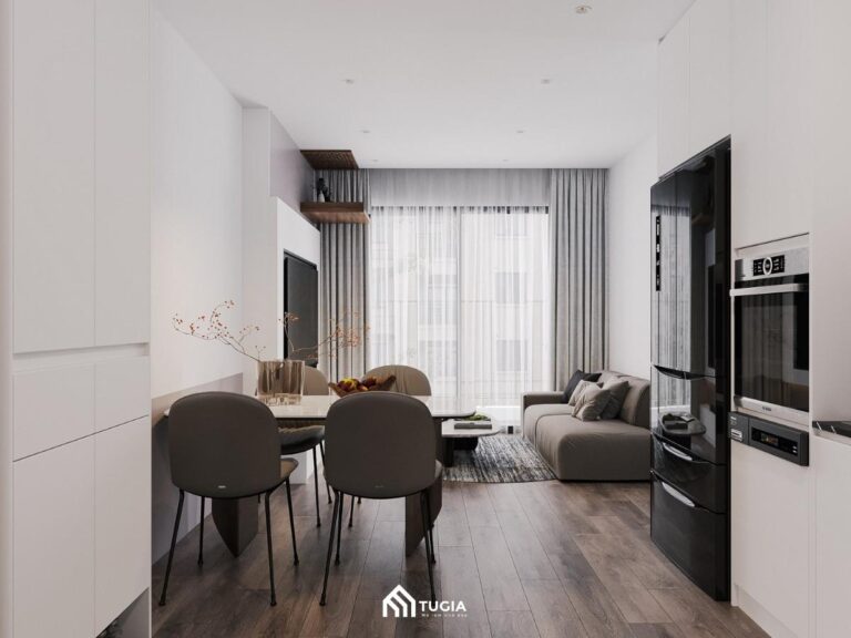 60 Mẫu thiết kế nội thất chung cư tối giản tiết kiệm chi phí