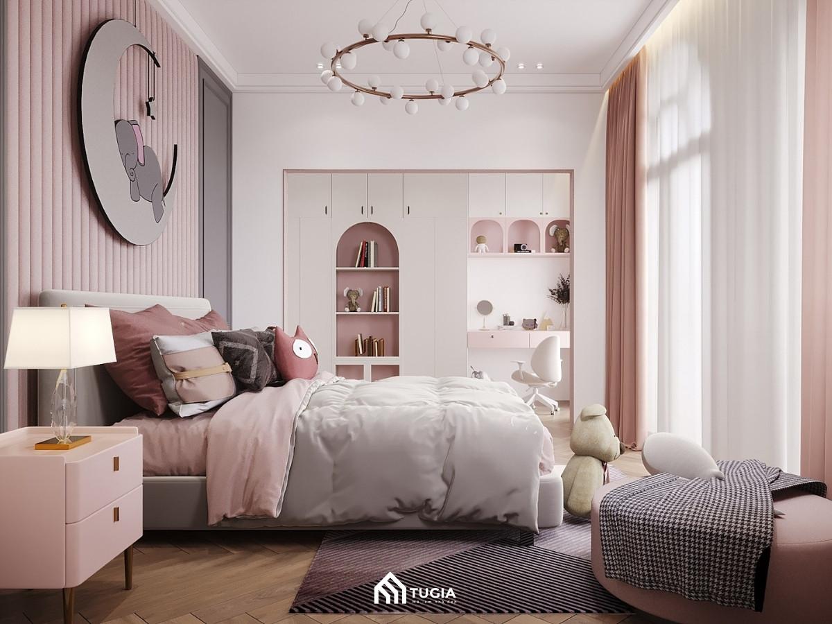 Thiết kế nội thất phòng ngủ cho bé ảnh hưởng đến sự phát triển toàn diện của bé