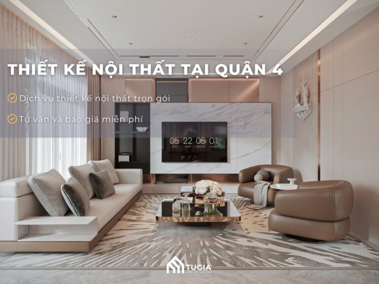 Thiết kế nội thất tại Quận 4