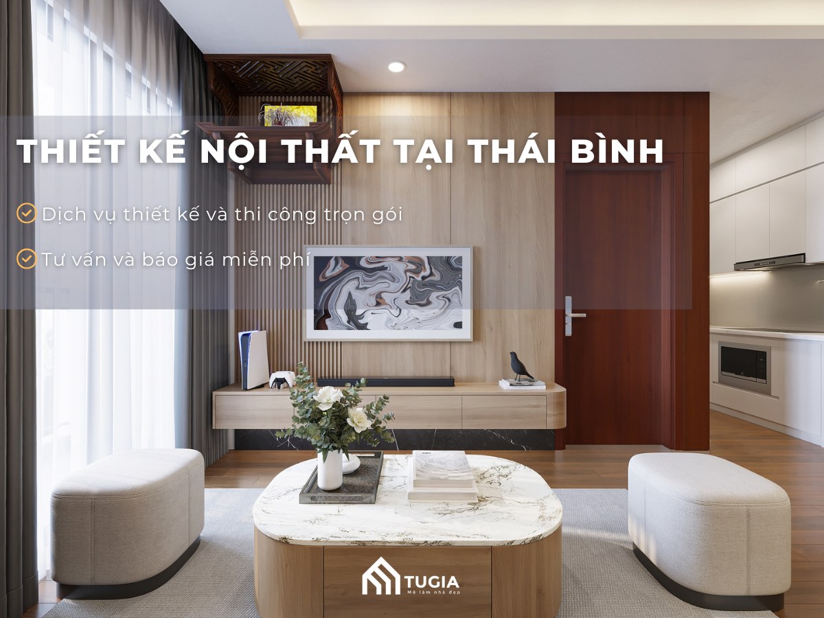 Thiết kế nội thất tại Thái Bình