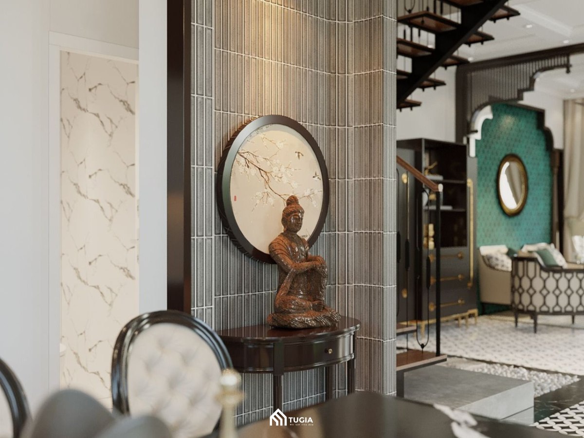 Thiết kế chung cư phong cách Indochine