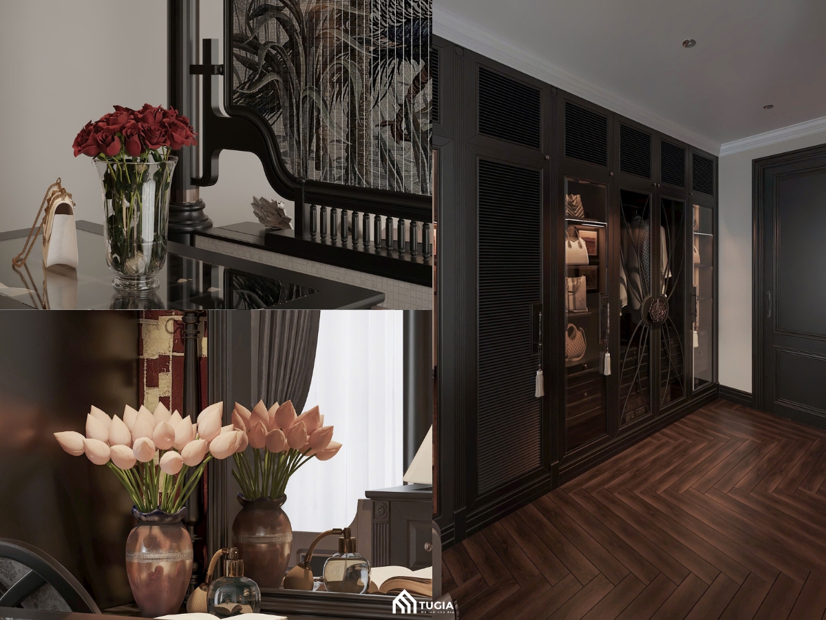 Thiết kế nội thất biệt thự phong cách Indochine