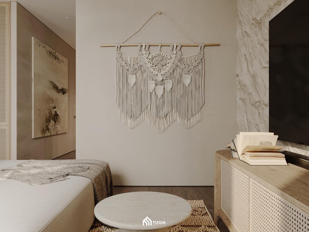 Thiết kế nội thất chung cư Wabi Sabi