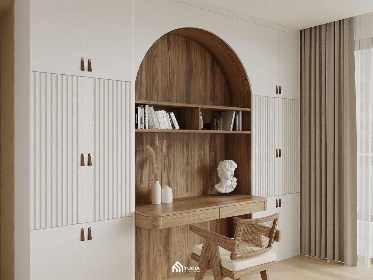 Thiết kế nội thất chung cư Wabi Sabi